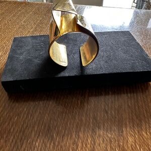 Mia Habib,  Oblik Atelier,  Brass Gold Plated Statement Bracelet